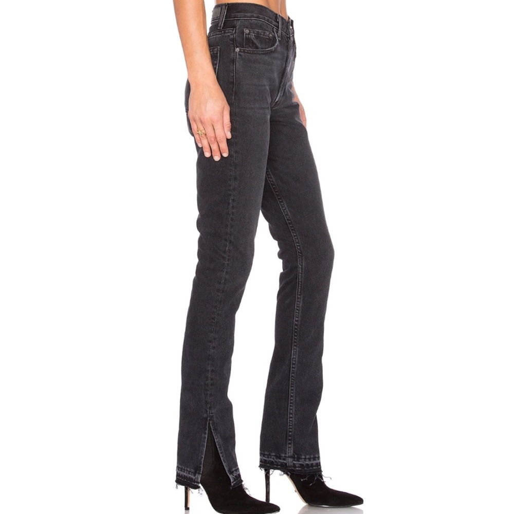 GRLFRND Natalia High-Rise Skinny Split Jean